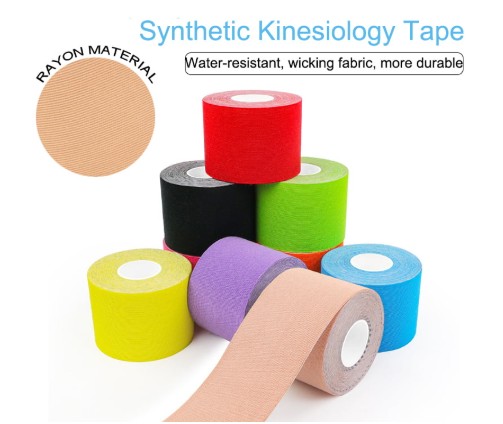Cinta de kinesiología sintética