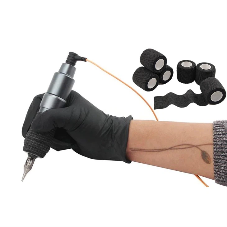 Envoltura de agarre de la máquina del tatuaje